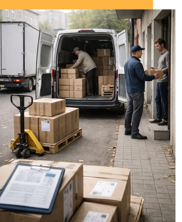 Доставка грузов от двери до двери с таможней от 46521 руб.
