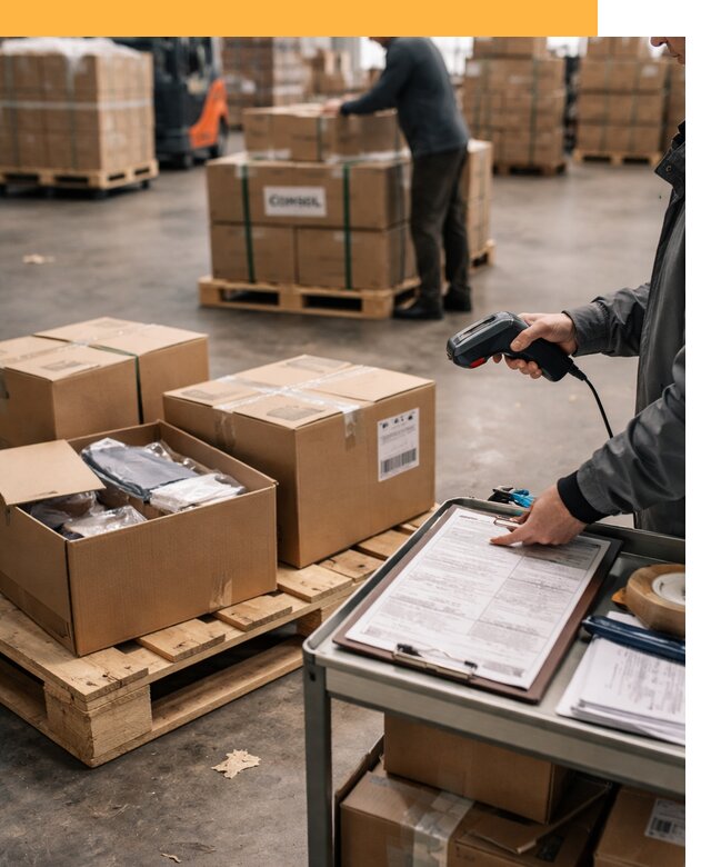 Сборные грузы из Китая: доставка, склад и таможня от 18608