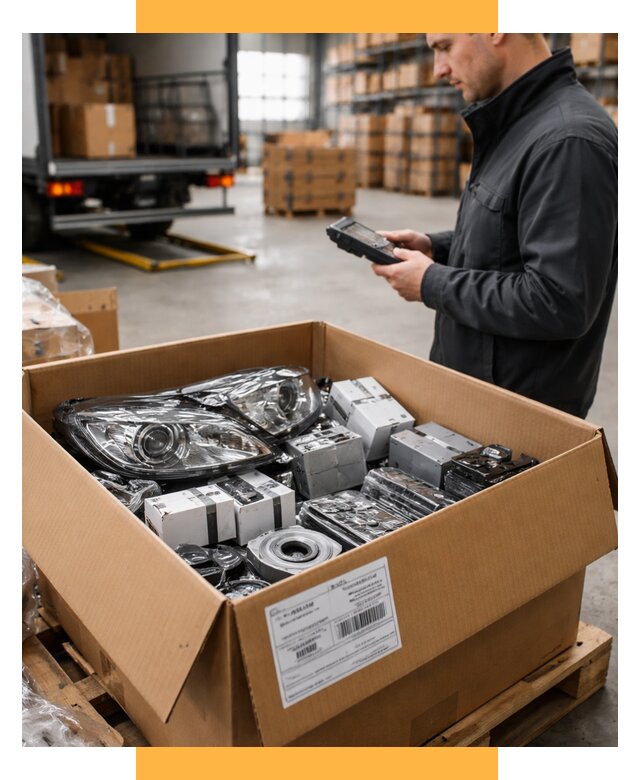 Доставка автозапчастей из Европы под ключ от 12923 р. | СетСервис-Вск