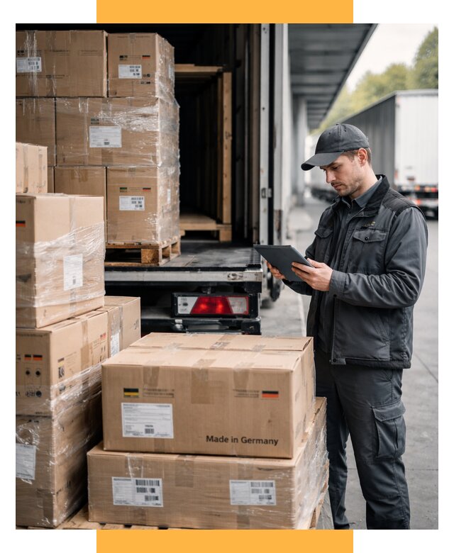 Доставка грузов из Германии от 46521 р. быстро - СетСервис-Вск