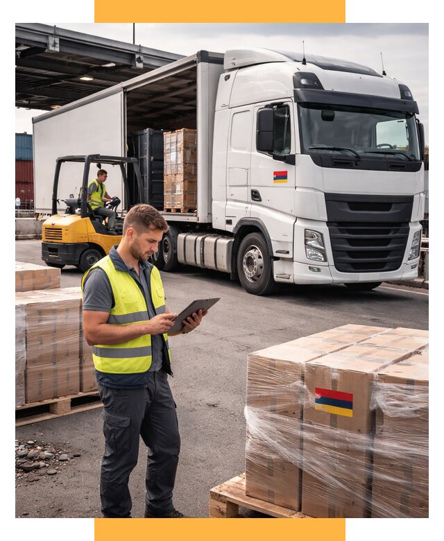 Автоперевозки из Армении от 98211 р. — услуги СетСервис-Вск