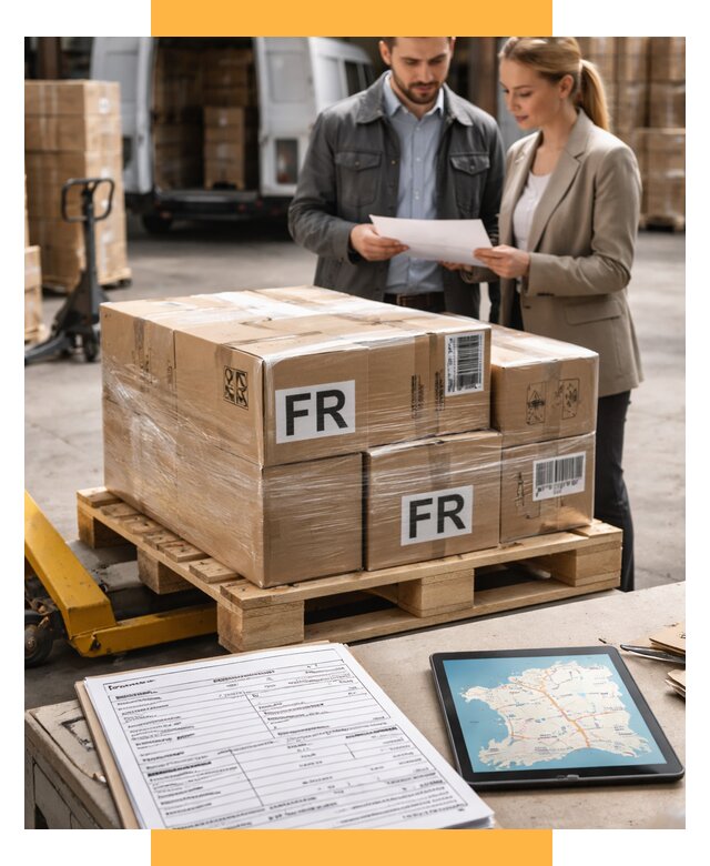 Доставка грузов в Францию от 25845 р., логистика СетСервис-Вск