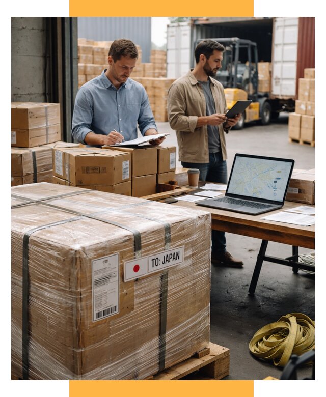 Доставка грузов в Японию от 25845 р., логистика СетСервис-Вск