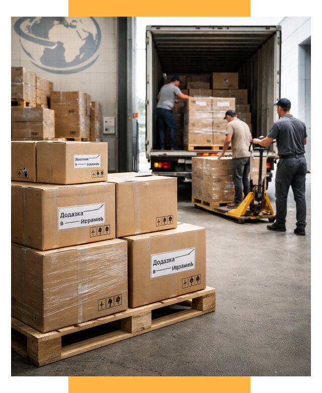 Доставка грузов в Израиль и экспорт от 46521 р. СетСервис-Вск