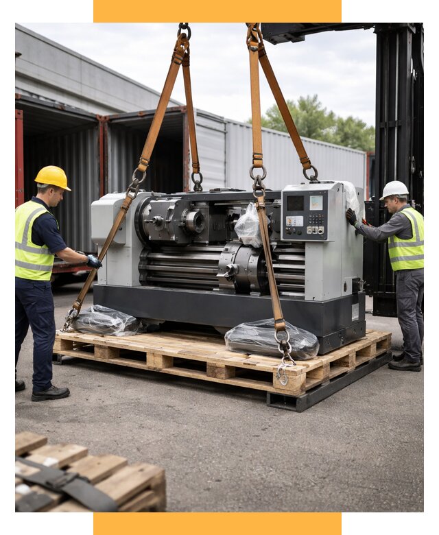 Перевозка станков и таможня от 62028 р. | СетСервис-Вск логистика