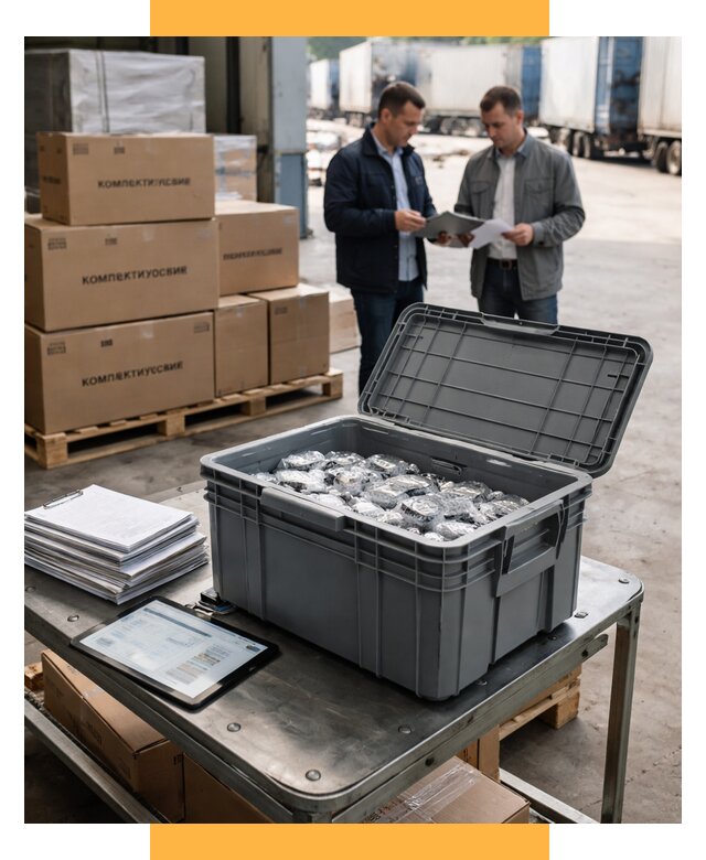 Перевозка комплектующих из Китая от 6720 р. | СетСервис-Вск