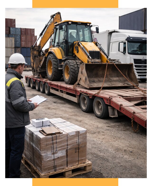 Международная перевозка спецтехники от 46521 р., СетСервис-Вск