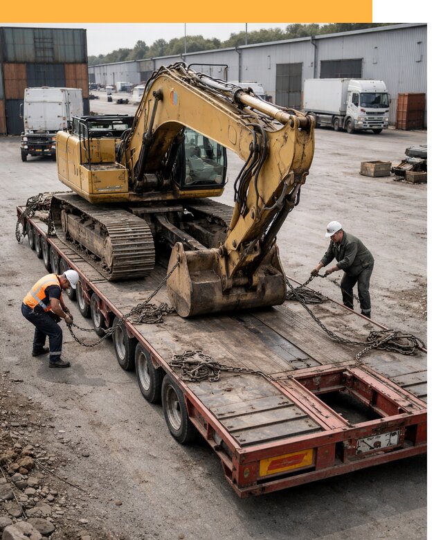 Перевозка спецтехники по России и миру от 46521 руб