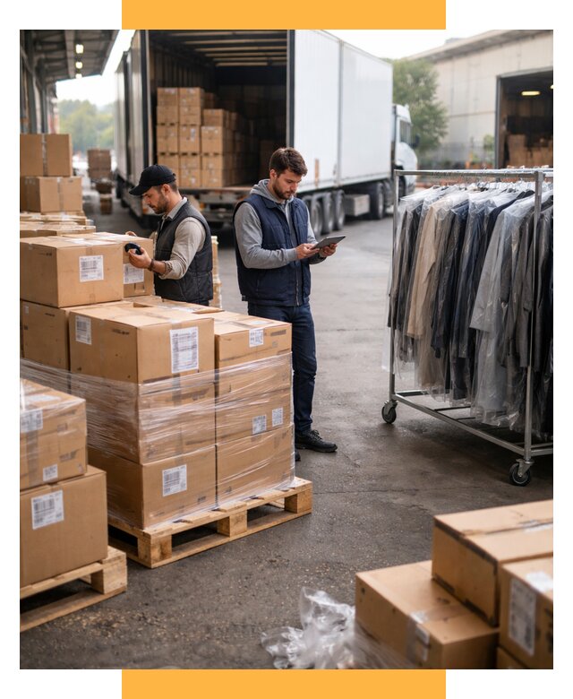 Перевозка и доставка одежды из Китая от 7754 р., СетСервис-Вск