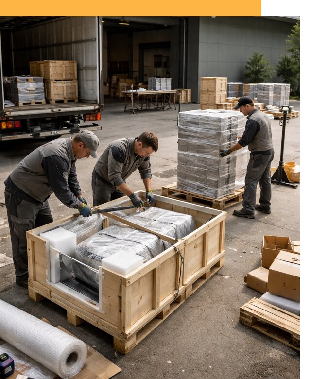 Перевозка выставочных грузов по миру от 25845 руб за м2 с таможней