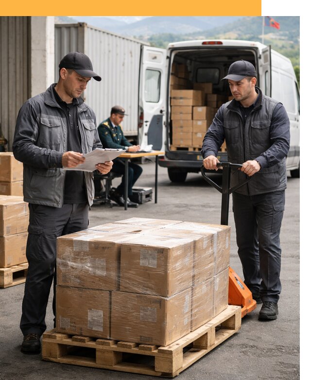 Доставка грузов через Армению, быстрая таможенная очистка от 25845