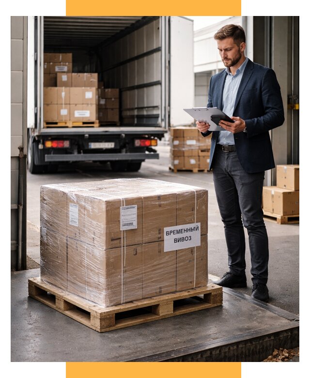 Временный вывоз товаров под ключ от 8270 р. | СетСервис-Вск