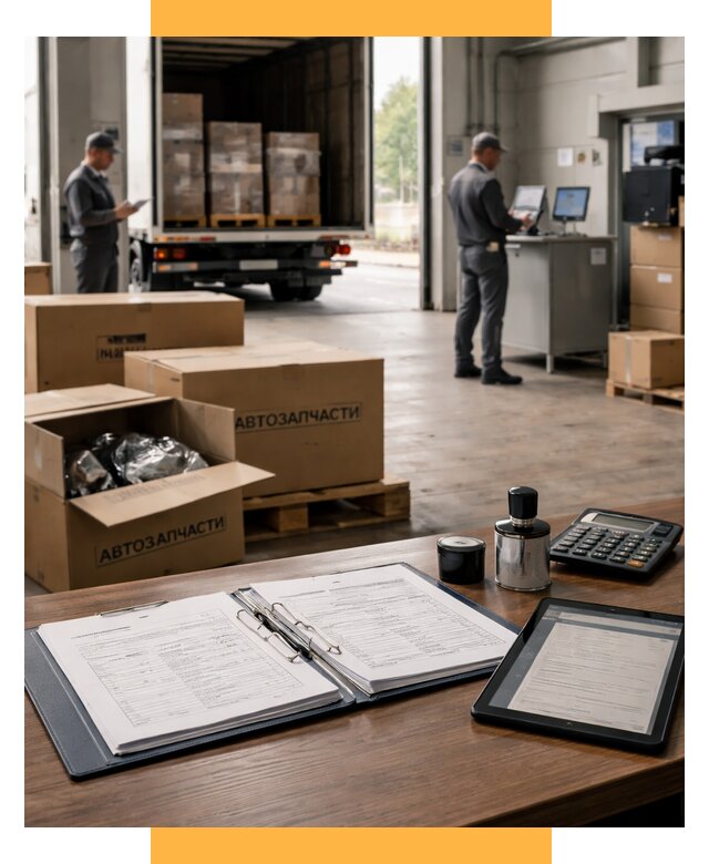 Таможенное оформление автозапчастей под ключ от 8787 р., СетСервис-Вск