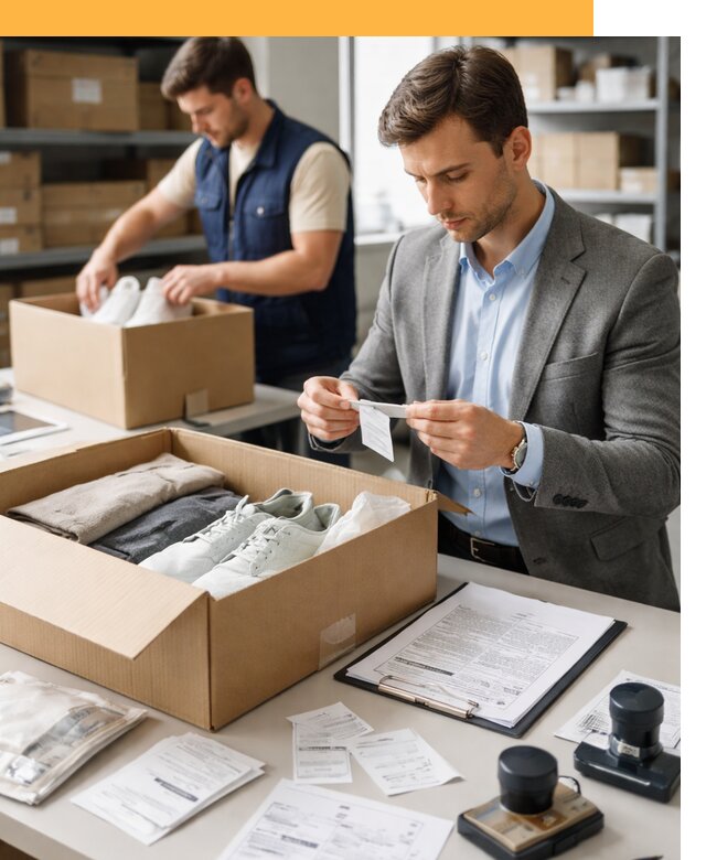 Таможенное оформление одежды и обуви по выгодной цене от 6720 руб