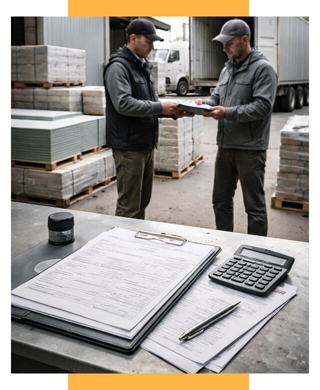 Таможенное оформление стройматериалов от 8787 р. | СетСервис-Вск