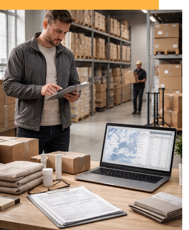 Закупка товаров в Европе под ключ: доставка, таможня от 7754 руб