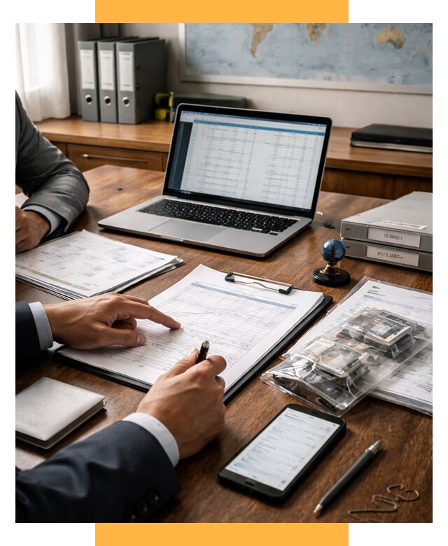 Проверка поставщика за рубежом от 8787 р. | СетСервис-Вск аудит