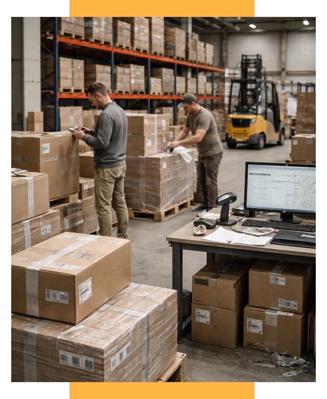 Склад консолидации в Европе от 6720 р., услуги СетСервис-Вск